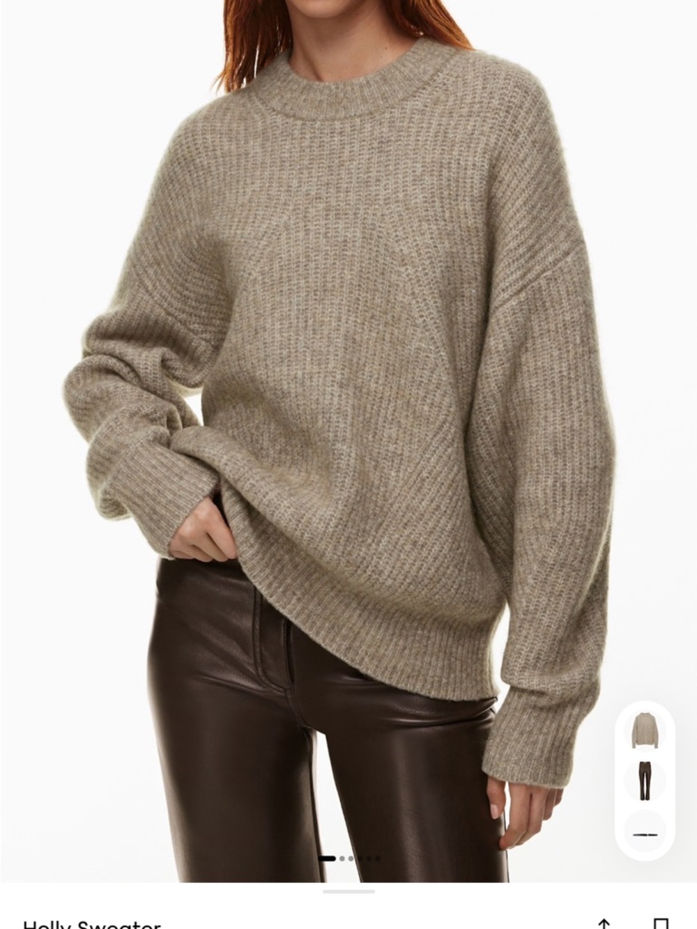 Aritzia wilfred Holly sweater